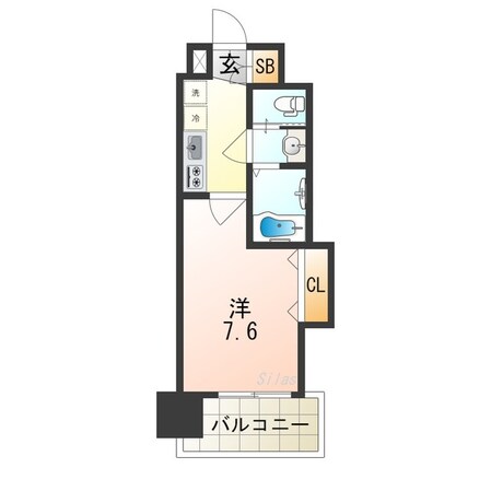 今里駅 徒歩7分 7階の物件間取画像